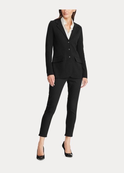 Women's Ralph Lauren Combed Cotton Blazers | 018764KEJ